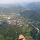 Anflug auf Tolmin